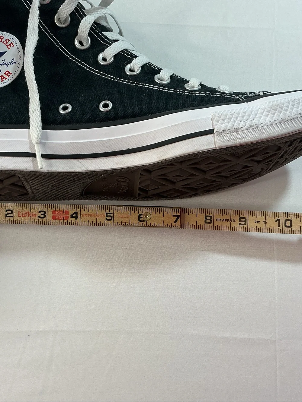 Converse High Top Sneakers - Black and White - Picture 6 of 8